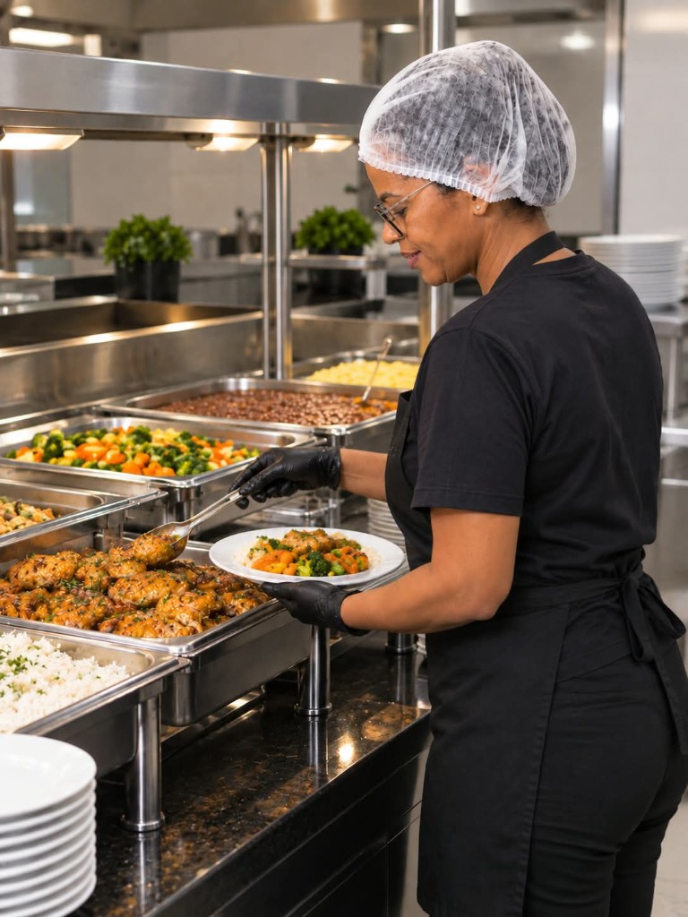 Auxiliar de cozinha